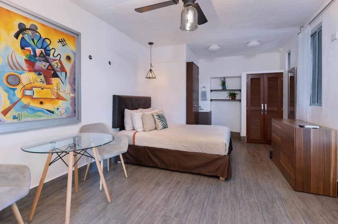 Apartment Cozy Tohoku Studios By Simply Comfort 10 Min To The Beach Playa del Carmen